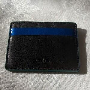 Tieks sapphire card case